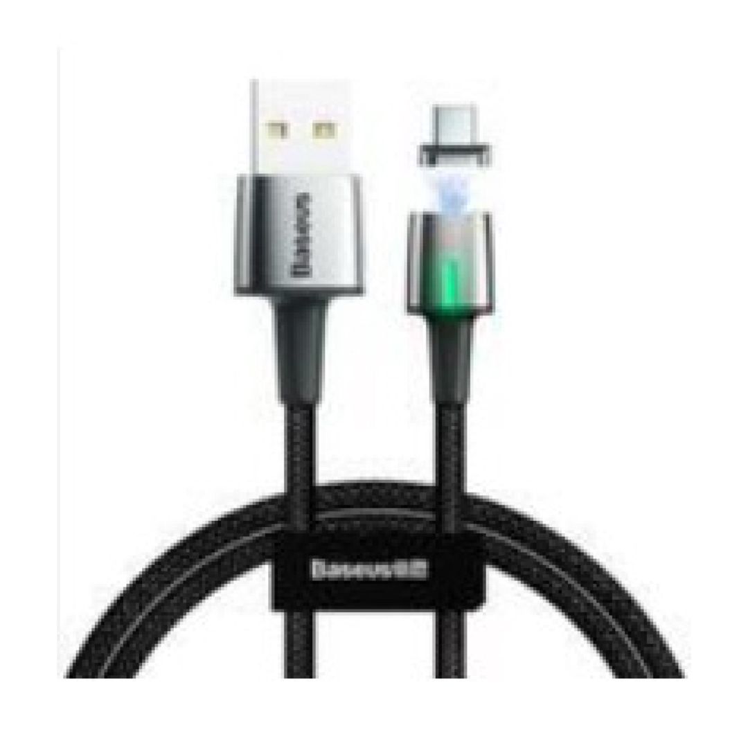 Maqnit kabeli Baseus Zinc Magnetic Cable USB For Type-C 3A 1m CATXC-A01 — Telefonlar və qadjetlər, Bakı
