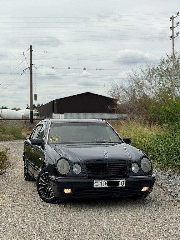 Mercedes E 230, 2.3 L, 1998 il, 458 000 km — Avtomobillər, Şirvan (12)
