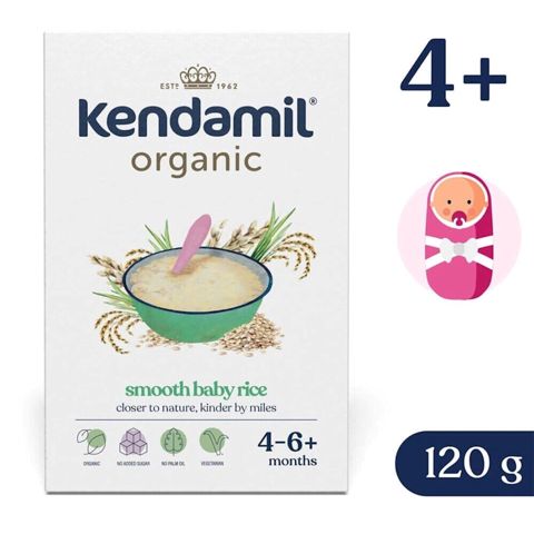 Düyü sıyığı Kendamil Organic, 4 aydan, 120 q — Bakı