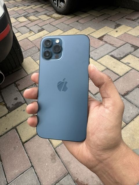 IPhone 12 Pro Max, Pacific Blue, Face ID — 480 ₼ · Bakı · Apple iPhone IPhone 12 Pro Max, Pacific Blue, Face ID — Bakı