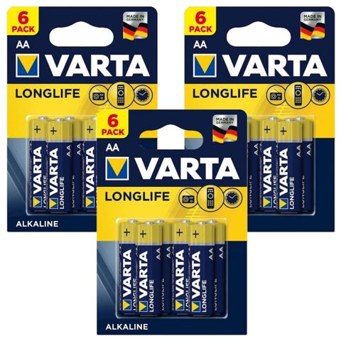 Batareya Varta Longlife Extra LR06 AA, 4 əd — 7.8 ₼ · Bakı · Batareyalar və şarj cihazları Batareya Varta Longlife Extra LR06 AA, 4 əd — Bakı