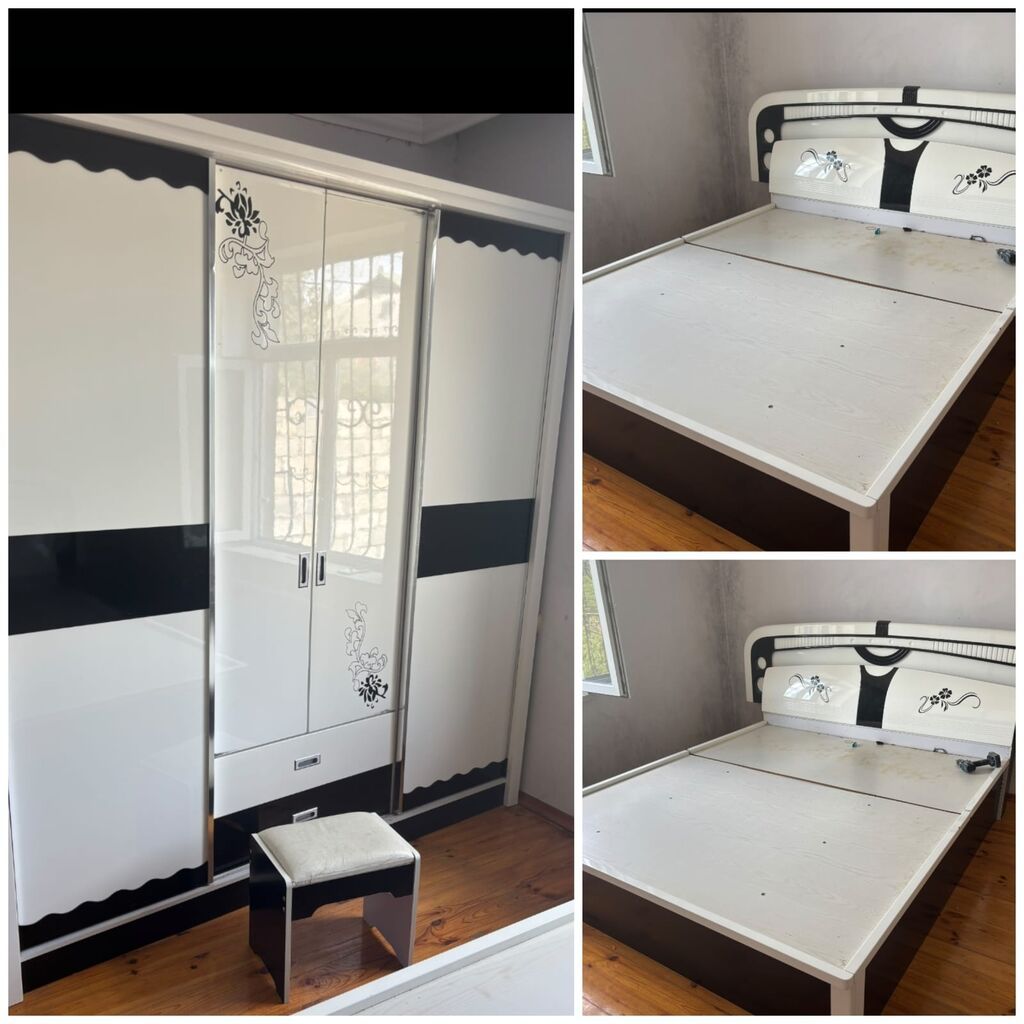 İkinəfərlik çarpayı, Dolab, Termo, Tumba, İşlənmiş — Yataq otağı mobilya dəstləri, Bakı
