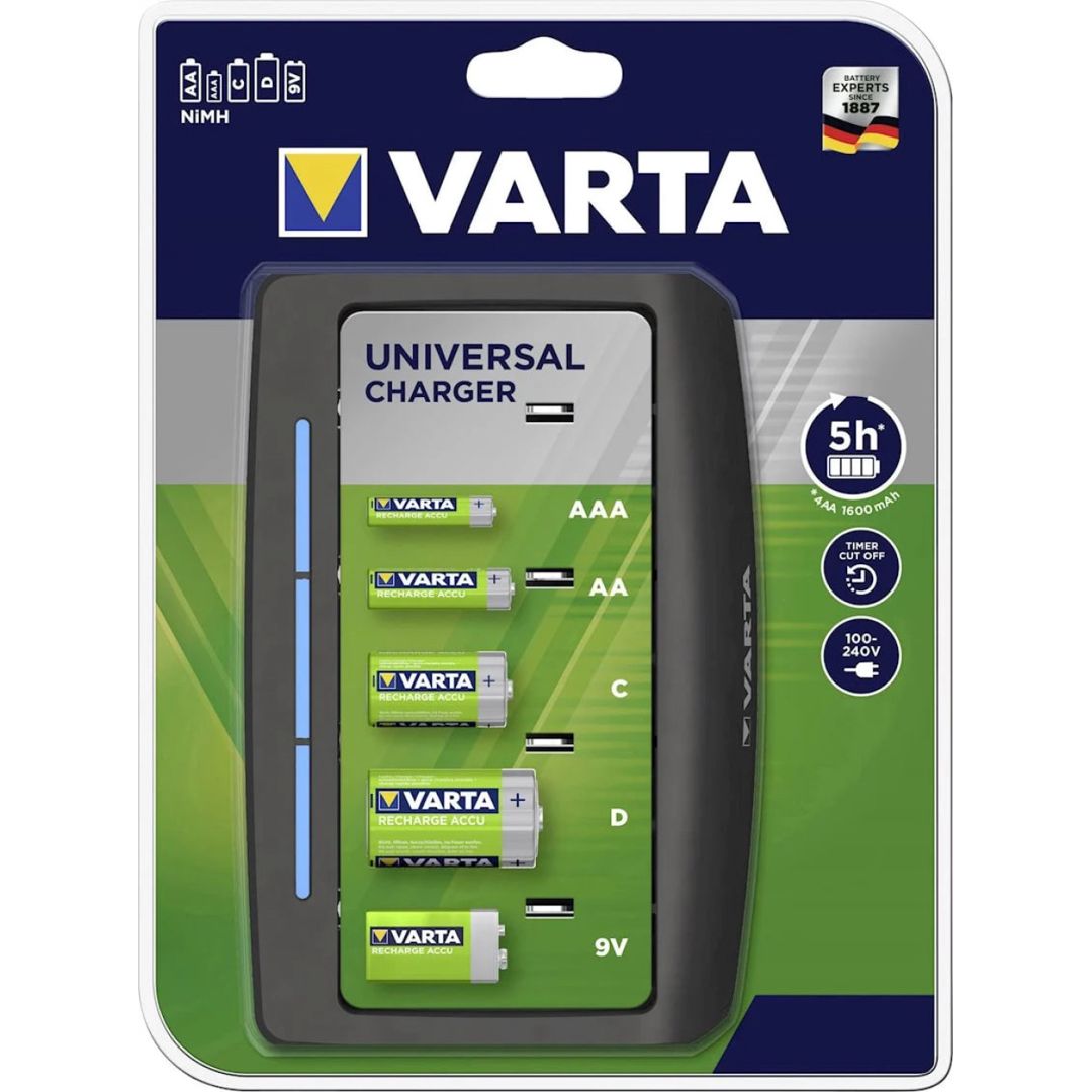 Batareya üçün şarj cihazı Varta Universal Charger — Batareyalar və şarj cihazları, Bakı