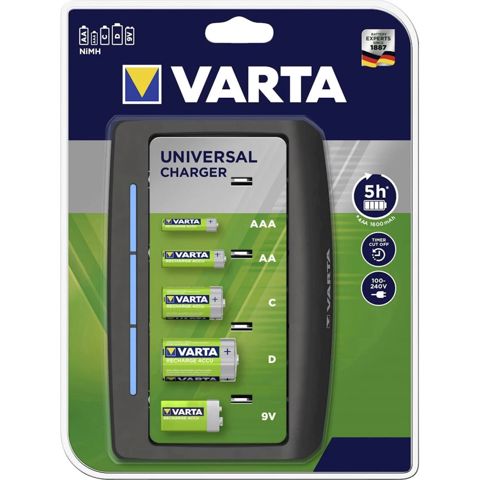 Batareya üçün şarj cihazı Varta Universal Charger — 115 ₼ · Bakı · Batareyalar və şarj cihazları Batareya üçün şarj cihazı Varta Universal Charger — Bakı
