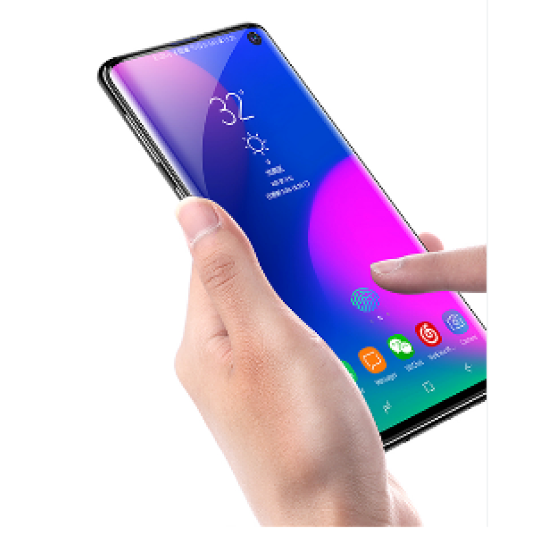 Qoruyucu şüşə Baseus Curved anti-blue SGSAS10-KS01 Samsung Galaxy S10 üçün — Telefonlar və qadjetlər, Bakı (2)