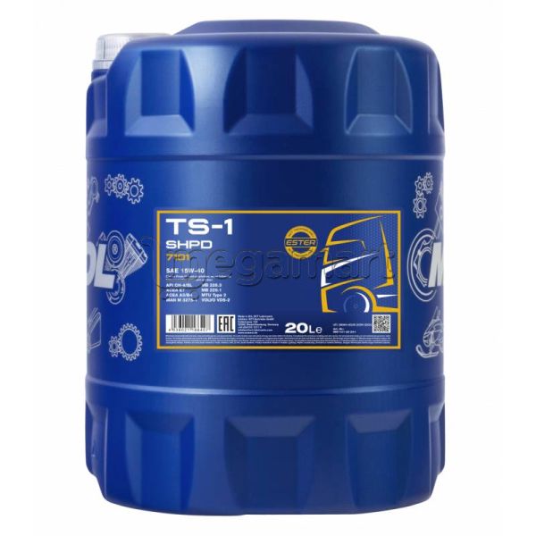 Mühərrik yağı Mannol 7101 Shpd TS-1 15W-40 20L Special — Yağlar və texniki mayelər, Bakı