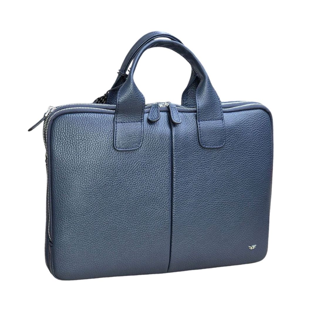Dəri portfel kişilər üçün Tergan_21512_Blue — Mallar, Bakı
