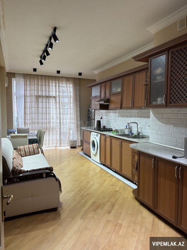 Nərimanov rayonunda 3 otaqlı Yeni tikili Kirayə verilir, 130 m² — Mənzil, Bakı (8)