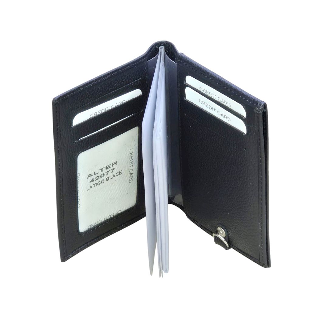 Dəri vizit kart qabı dəri Alter_42077_Black — Mallar, Bakı (2)