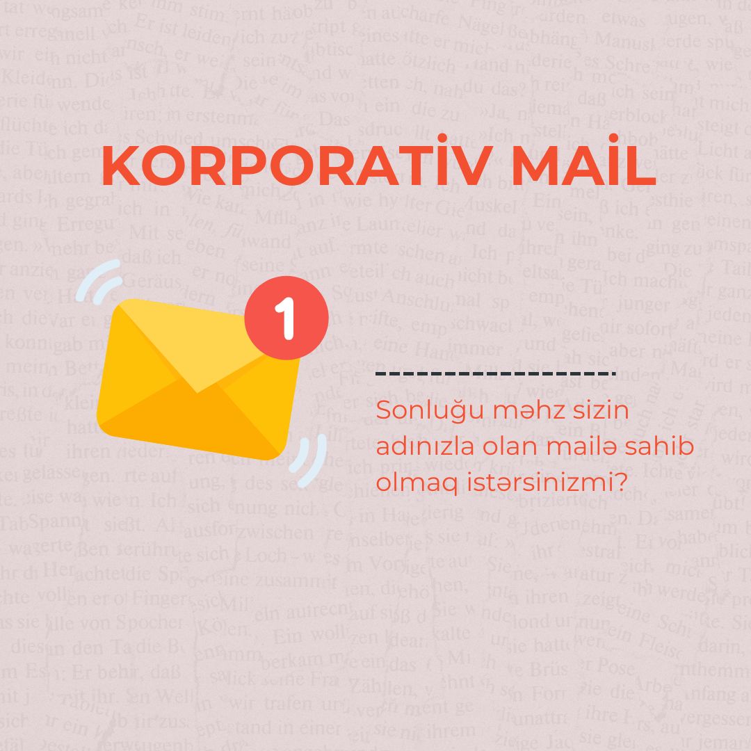 Şirkətiniz üçün peşəkar korporativ email xidməti — Reklama, IT, marketing, Bakı