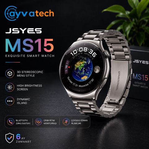 Smart Saat Jsyes MS15 — Bakı