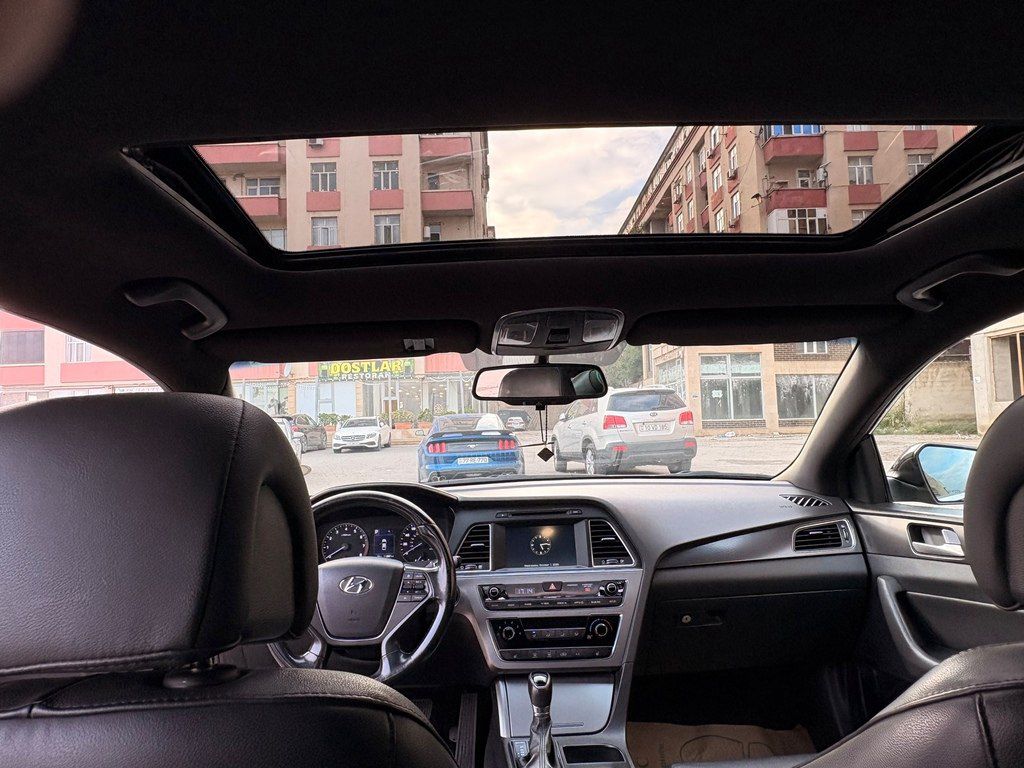 Hyundai Sonata, 2.4 L, 2016 il, 177 050 km — Avtomobillər, Bakı (12)