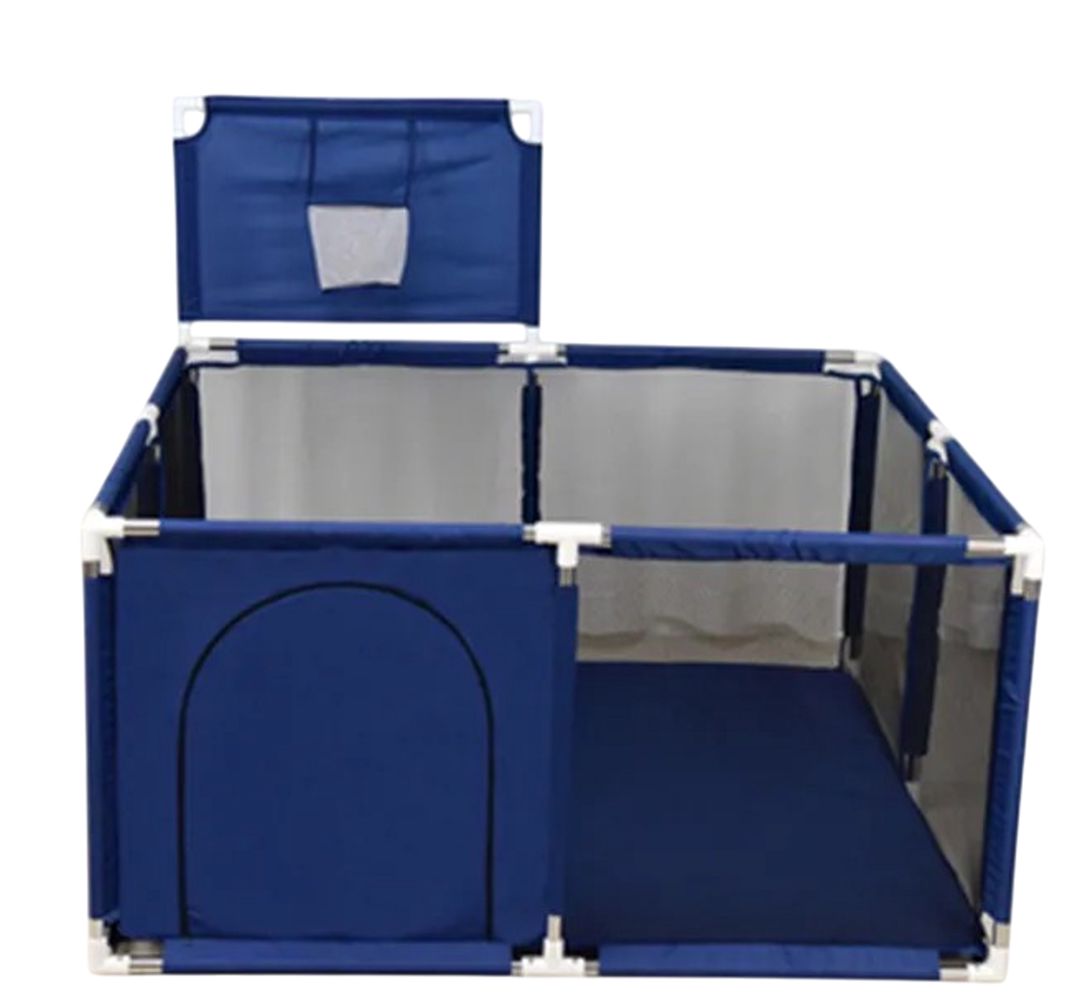 Oyun üçün manej LJ-200819, göy, 128х128х66х107 sm — Mallar, Bakı