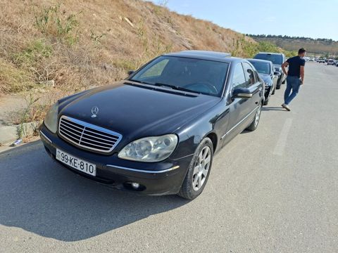 Mercedes S 320, 3.2 L, 2001 il, 273 000 km — 8 500 ₼ · Bakı · Avtomobillər Mercedes S 320, 3.2 L, 2001 il, 273 000 km — Bakı