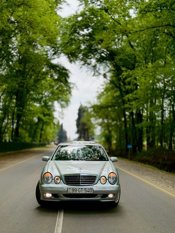 Mercedes E 220, 2.2 L, 2001 il, 402 000 km 99-GT-540 — Avtomobillər, Astara (3)