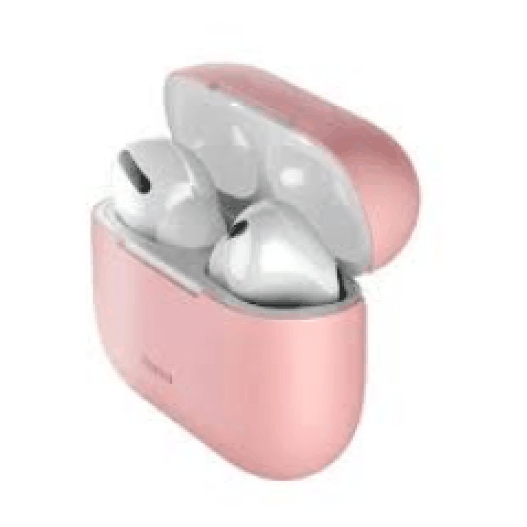 AirPods Pro Qulaqlıqları üçün qoruyucu çanta Airpods Pro Çəhrayı WIAPPOD-ABZ04 üçün Baseus silika qutusu — Telefonlar və qadjetlər, Bakı (3)