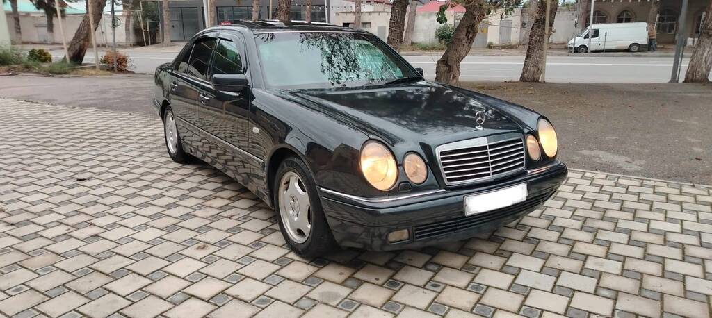 Mercedes E 230, 2.3 L, 1998 il, 42 500 km — Avtomobillər, Bakı (4)