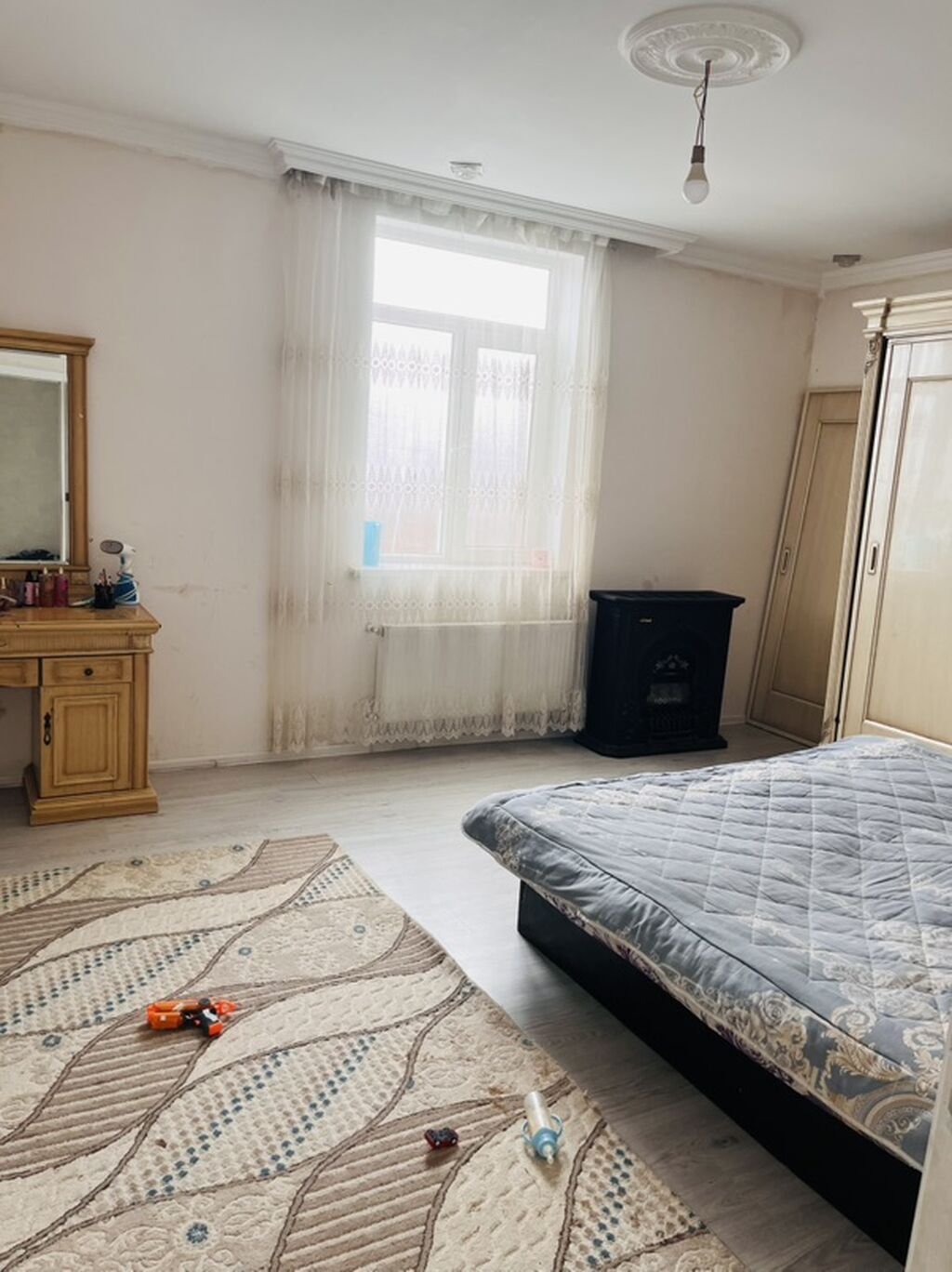 Satılır/icarəyə verilən həyət evi - 2 mərtəbəli tikili, geniş işıqlı — Ev, villa, Xırdalan (10)