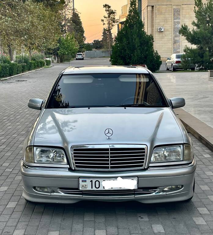 Mercedes C 200, 2.0 L, 1998 il, 466 399 km — Avtomobillər, Bakı