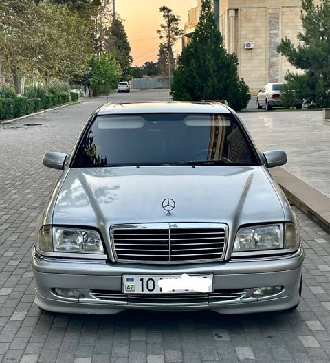 Mercedes C 200, 2.0 L, 1998 il, 466 399 km — Bakı