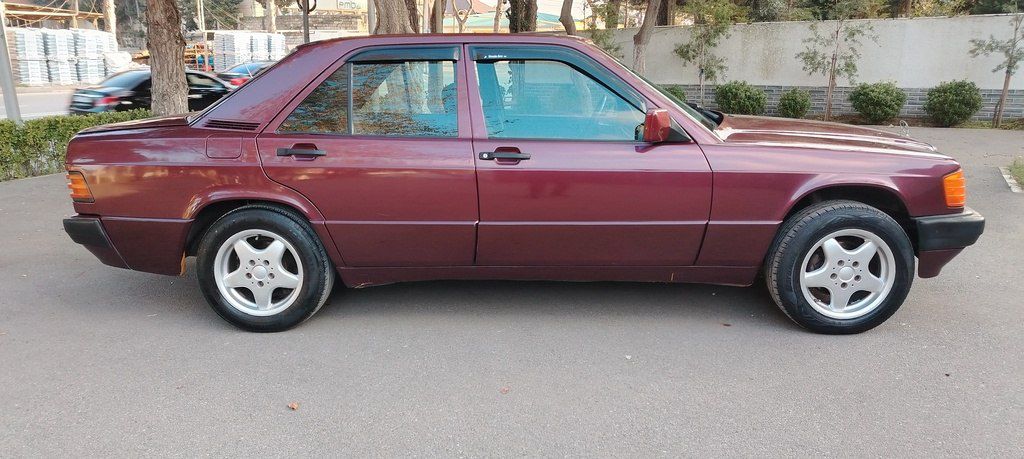 Mercedes 190, 1.8 L, 1992 il, 425 000 km 90-DM-183 — Avtomobillər, Bakı (9)