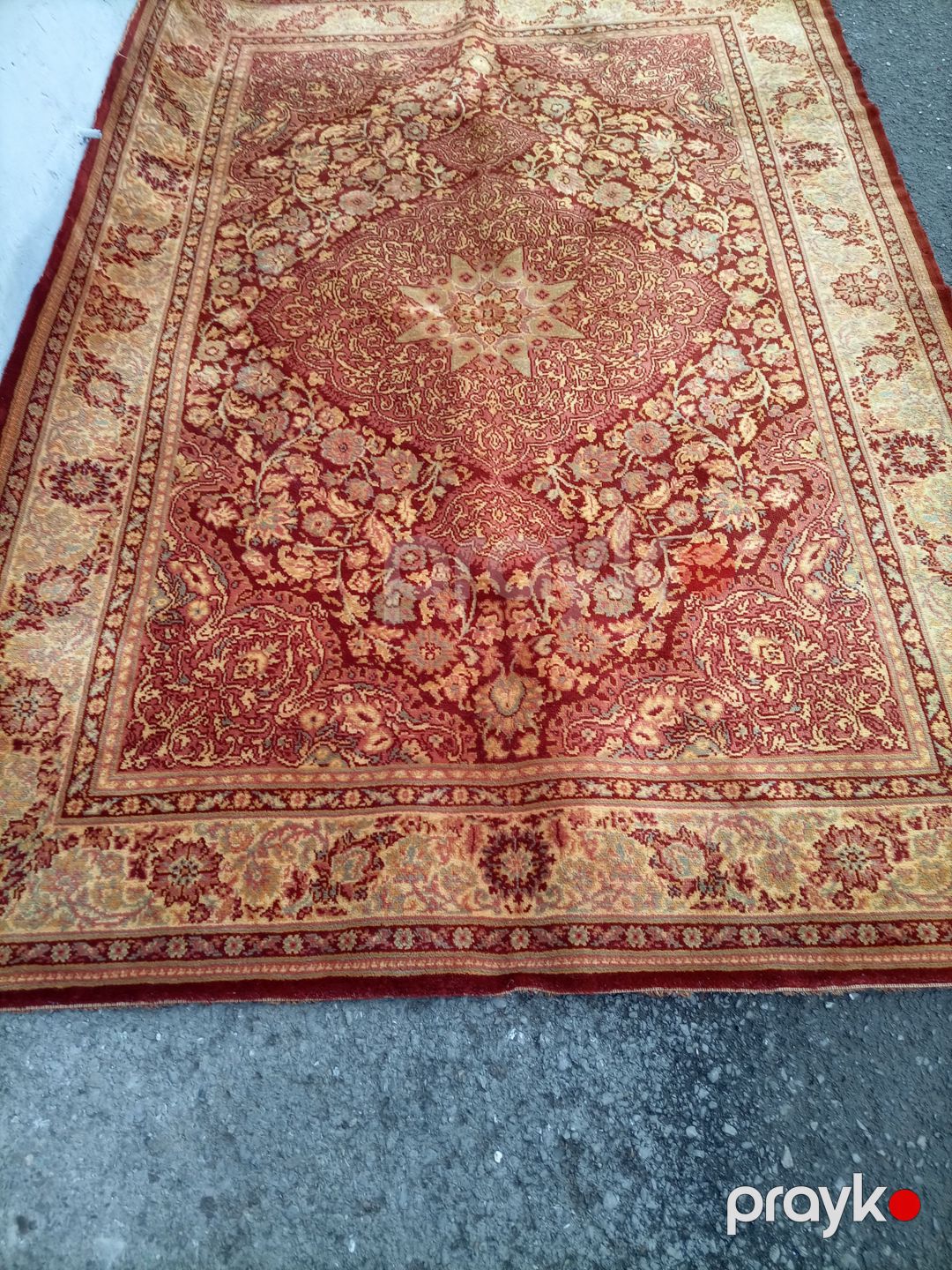 Tradisional Qaradı xalı, çoxrəngli ornamentasiya — Xalılar, İsmayıllı (5)