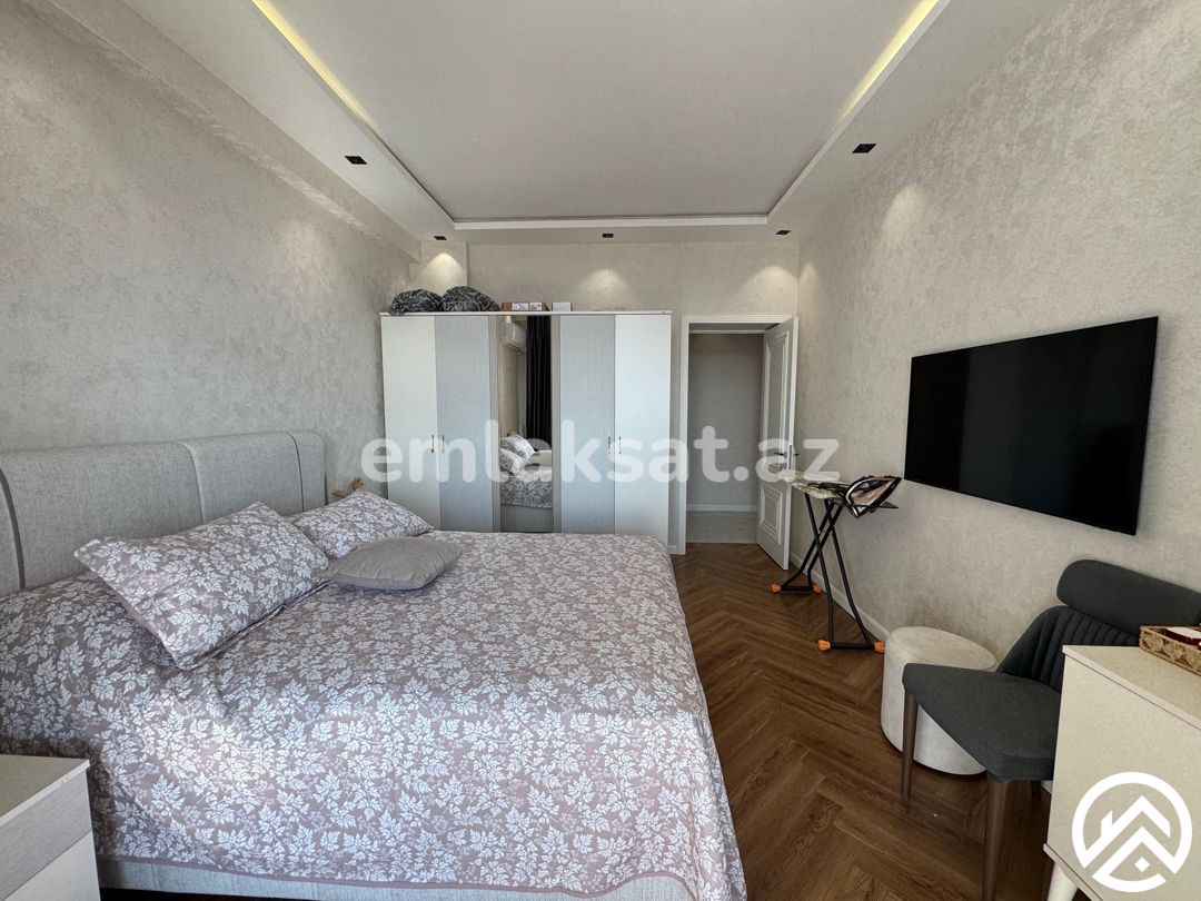Satılır 3 otaq yeni tikili 97 m², Həzi Aslanov metrosu — Mənzil, Bakı (8)