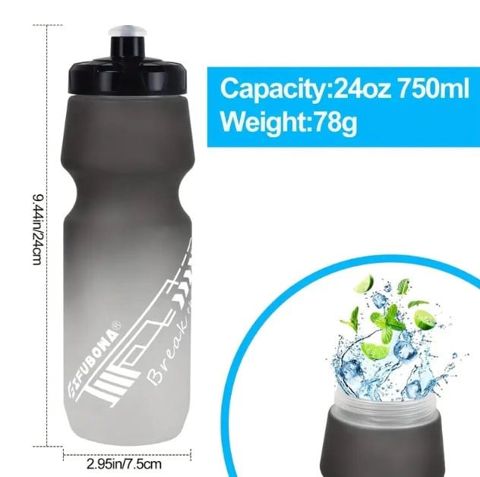 Velosiped su qabı bikesport_59, qara, 750 ml — Bakı