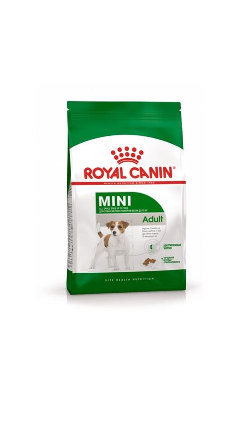 Quru yem kiçik cins yetkin itlər üçün Royal Canin Mini Adult, 1 kq — Bakı