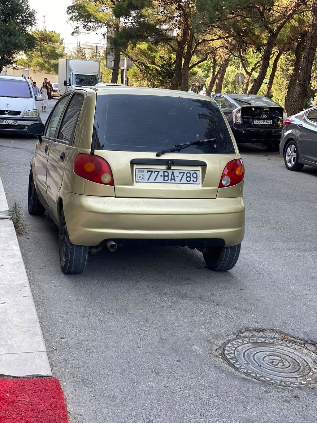 Daewoo Matiz: 0.8 l 2008 il Hetçbek 77-BA-789 — Avtomobillər, Bakı (4)