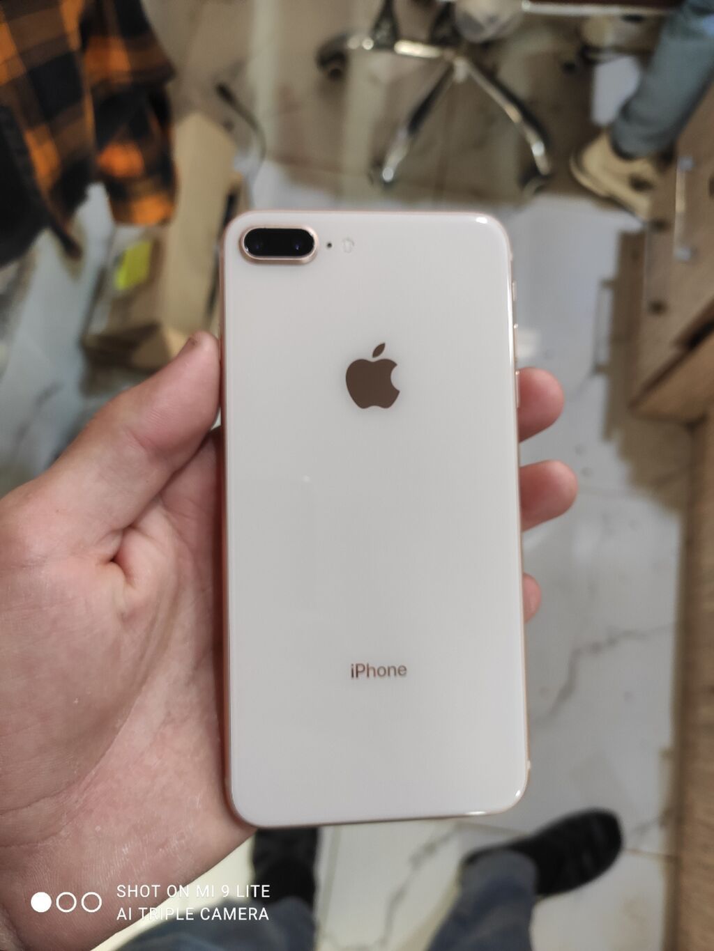 IPhone 8 Plus, 64 GB, Qızılı, Barmaq izi — Apple iPhone, Şirvan (2)