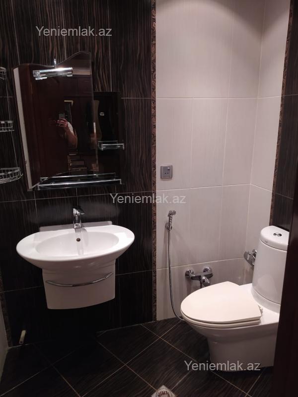 Kirayə 4 otaqlı Bina evi menzil (Yeni tikili), 221 m², Nəsimi rayonu — Mənzil, Bakı (10)