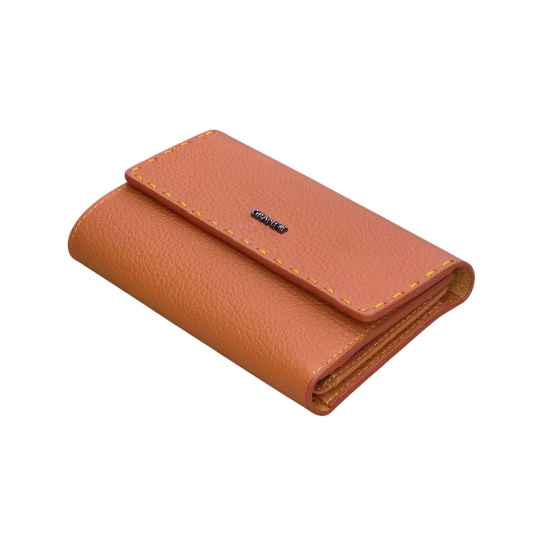 Dəri pul kisəsi qadın üçün Grande_2784_Orange — Mallar, Bakı
