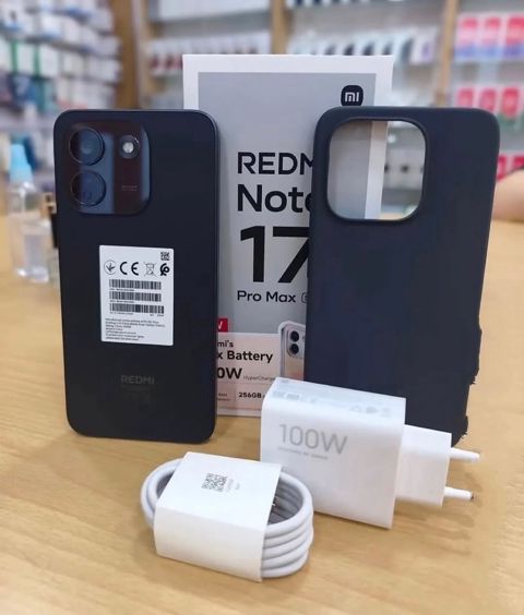 Xiaomi Redmi Note 17 Pro Max Black 256GB/8GB — 1 010 ₼ · Bakı · Smartfonlar Xiaomi Redmi Note 17 Pro Max Black 256GB/8GB — Bakı