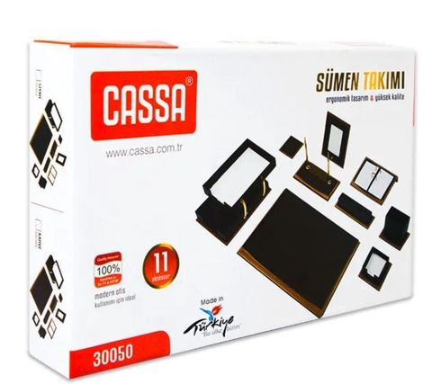 Cassa 30050 Masaüstü Dəst – 11 parçalı, qəhvəyi Model: 30050 Məhsul — 460 ₼ · Bakı, Nərimanov · Ofis malları Cassa 30050 Masaüstü Dəst – 11 parçalı, qəhvəyi Model: 30050 Məhsul — Bakı