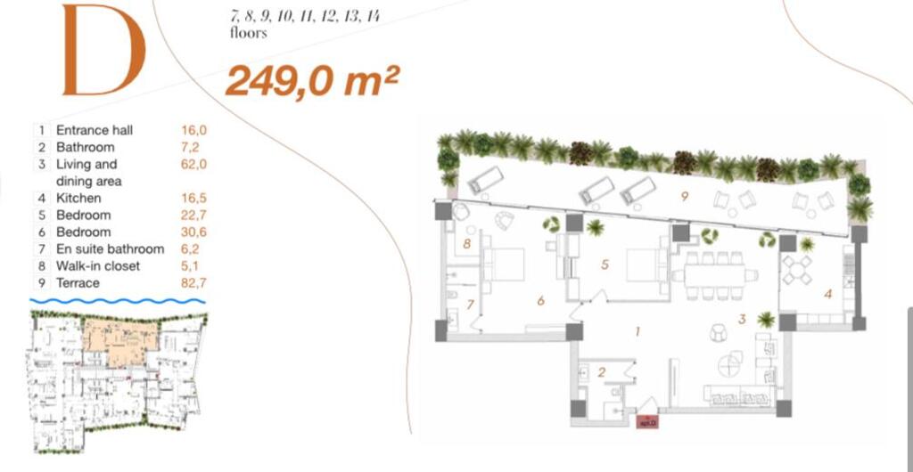 Satılır 4 otaqlı yeni tikili 249 m² — Mənzil, Bakı (6)