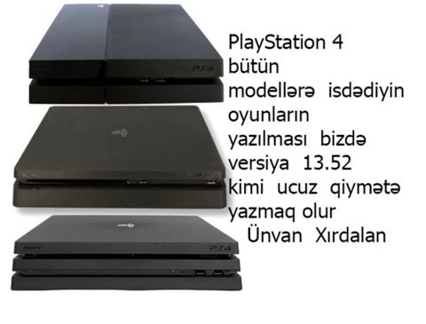 PS4 oyun yazılması — 5 ₼ · Xırdalan · Oyunlar, konsollər və proqramlar PS4 oyun yazılması — Xırdalan