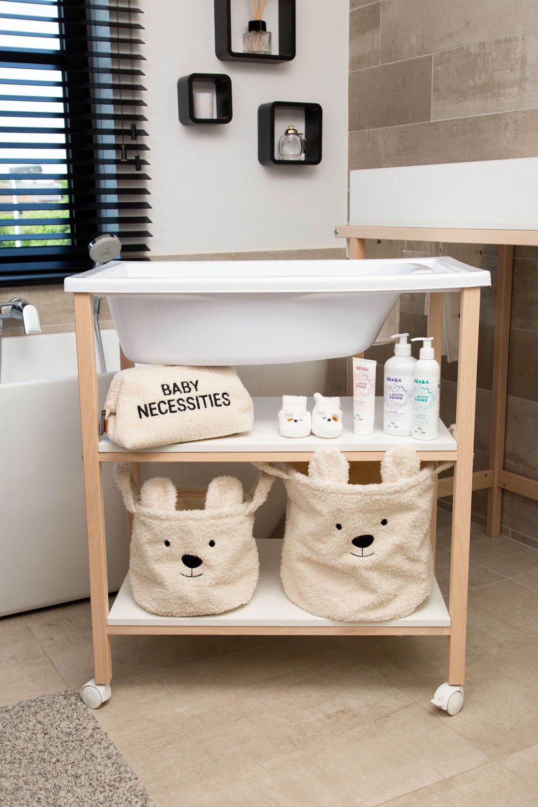 Saxlama üçün səbət Childhome CCBTW30, ağ — Mallar, Bakı (2)