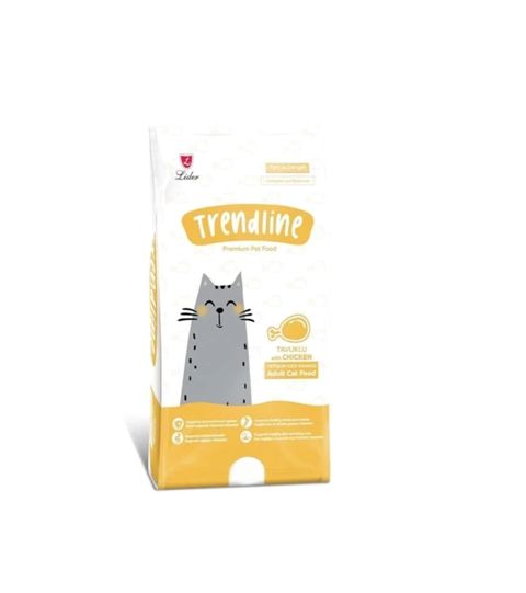 Quru yem Trendline yetkin pişiklər üçün, toyuqlu, 1 kq — Bakı