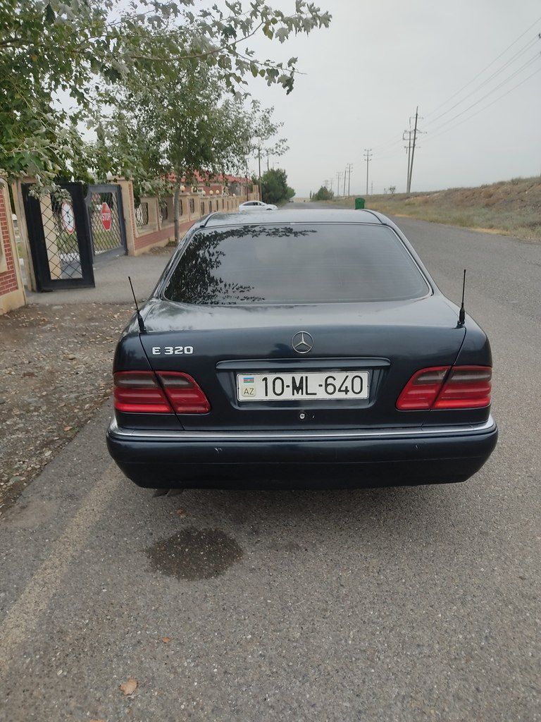 Mercedes E 280, 2.8 L, 1996 il, 434 300 km 10-ML-640 — Avtomobillər, Gəncə (4)