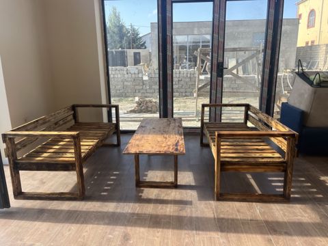 Masa və oturacaqlar — 400 ₼ · Bakı · Mebel Masa və oturacaqlar — Bakı