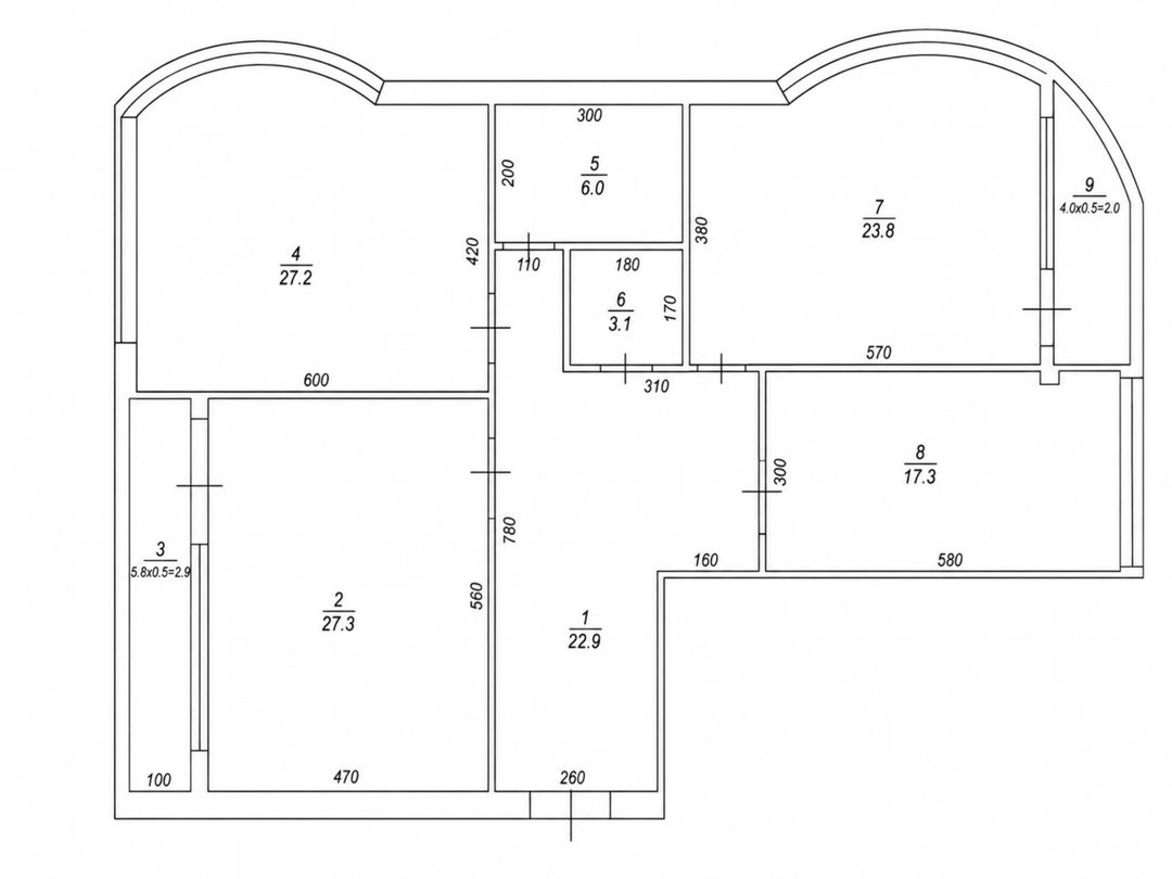 Satılır 3 otaqlı yeni tikili 140 m² — Mənzil, Bakı (11)