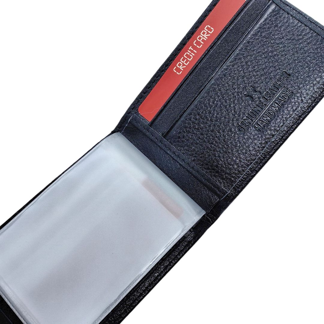 Dəri kredit kart qabı WCo_9 Qara — Mallar, Bakı (3)