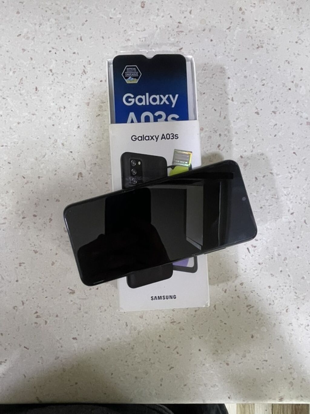 Samsung Galaxy A03s, 64 GB, rəng - Qara, Barmaq izi — Samsung, Sumqayıt (2)