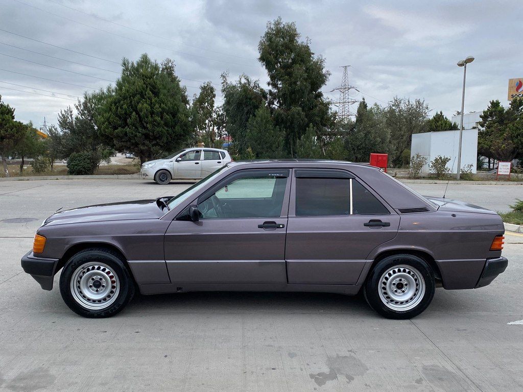 Mercedes 190, 2.0 L, 1990 il, 275 000 km 10-VZ-520 — Avtomobillər, Bakı (12)