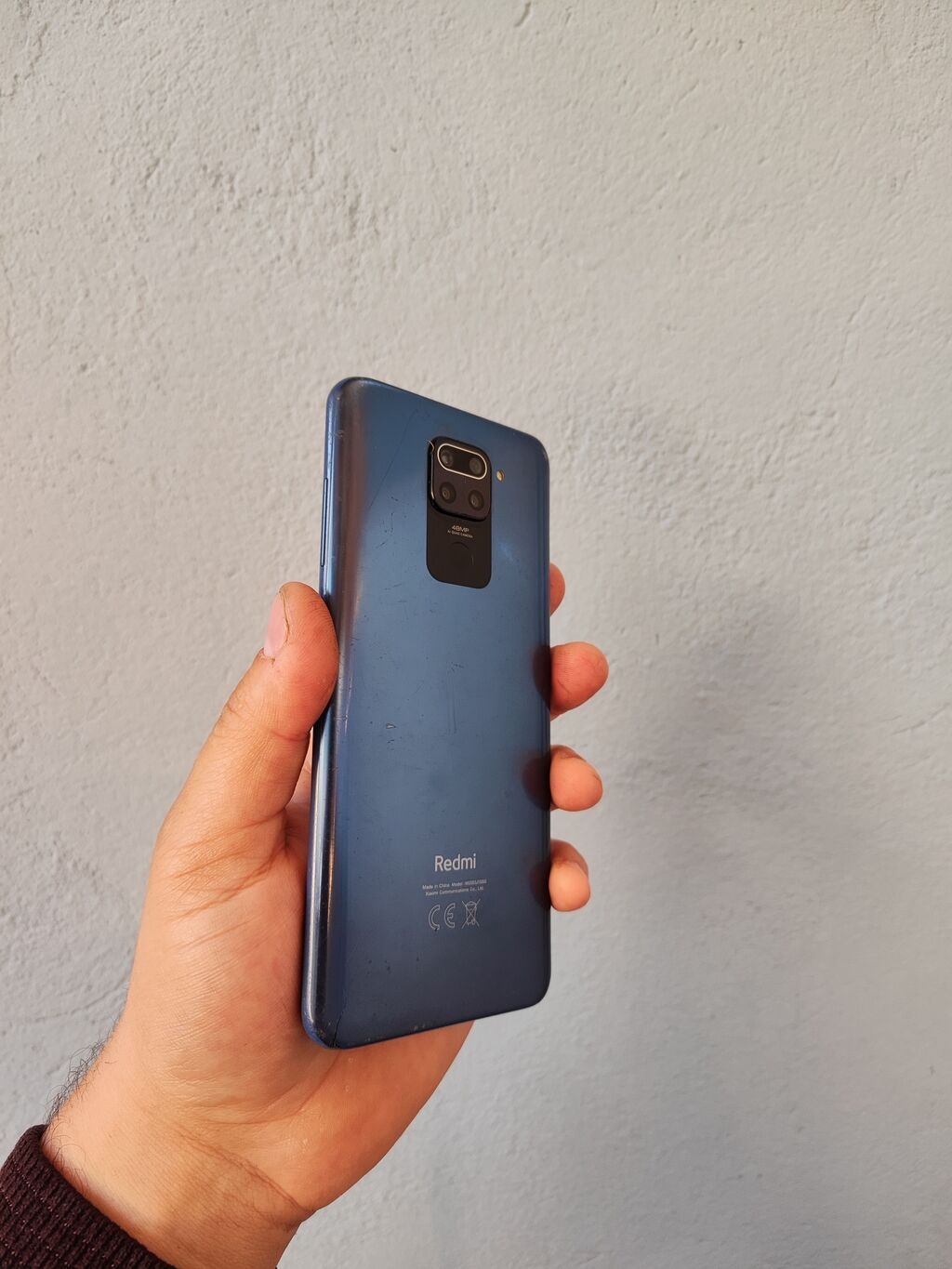 Redmi Note 9, 64 GB, rəng - Mavi, Barmaq izi — Xiaomi, Mingəçevir (4)