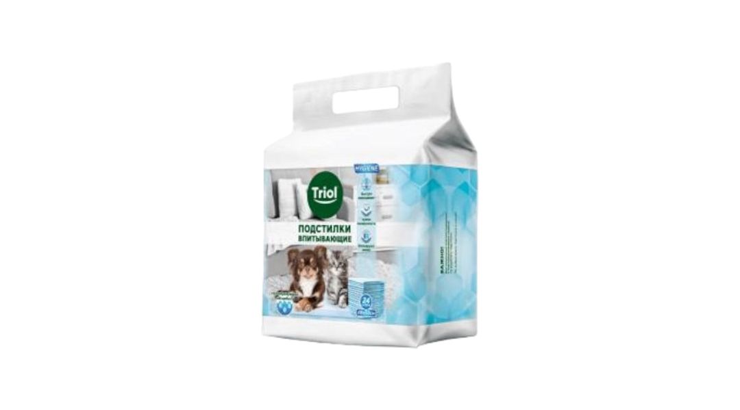 Heyvanlar üçün hopdurucu altlıqlar Triol Hygiene, 400x500 mm, 24 ədəd - 4680265015160 — Mallar, Bakı