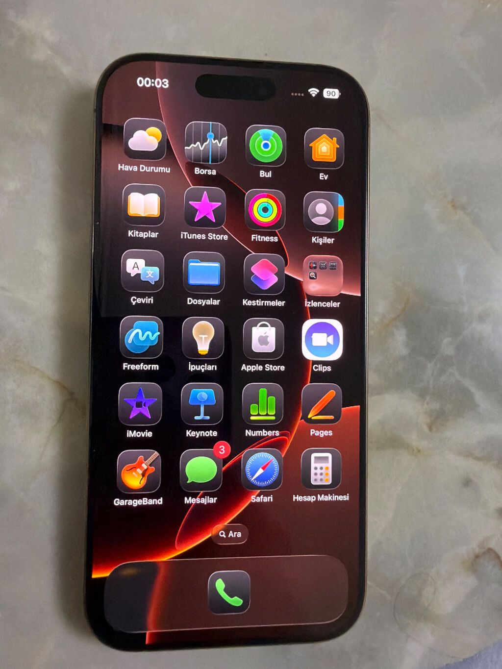 IPhone 16 Pro, 256 GB, Desert Titanium, Face ID — Apple iPhone, Bakı (2)
