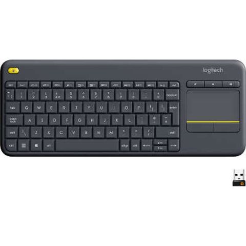 Klaviatura Logitech Touch K400 Plus 920-007147 + Micro Kingston 32G Pls 100R / SDCS2/32GB-N — Almal — Klaviaturalar və siçanlar