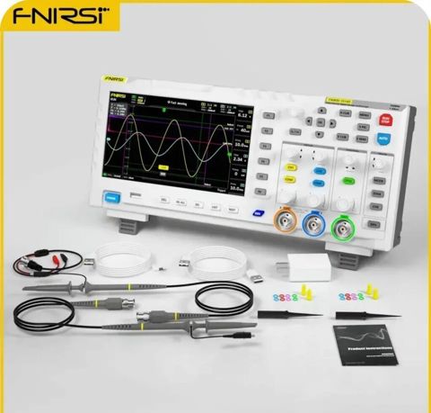 FNIRSI-1014D Professional İki Kanallı Rəqəmsal Osciloqraf — Bakı